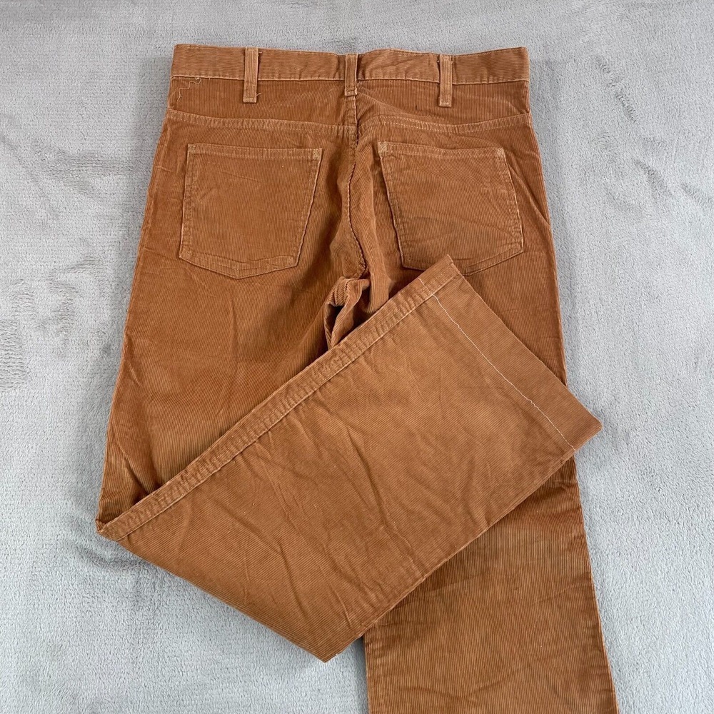 Vintage Op Ocean Pacific Pants Men 30x30 Brown‎ Corduroy Made in USA Beach NWOT